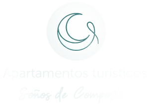 Soños de Compostela - Logo invertido